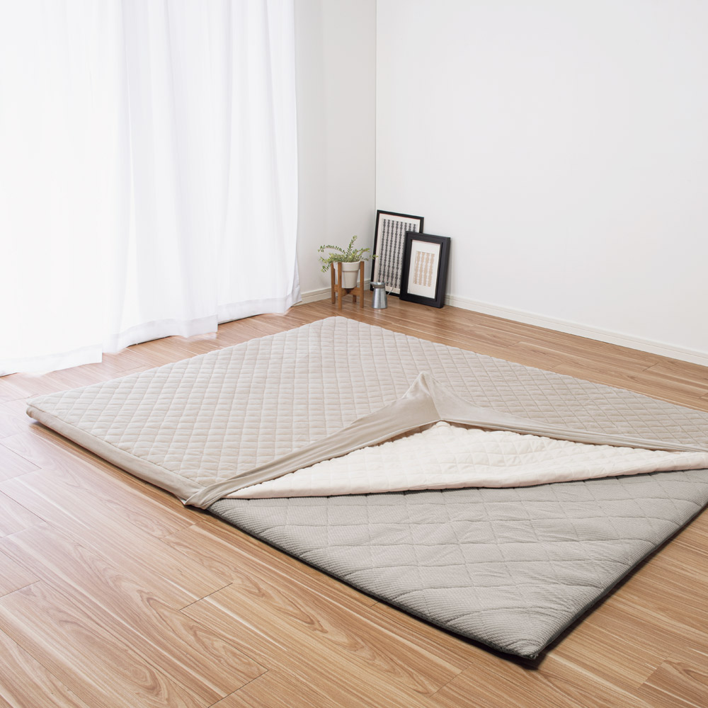 ≪約155×205cm対応≫ ブレスエアー(R)ラグ専用あったかカバー単品 カーペット マット ラグ 525133