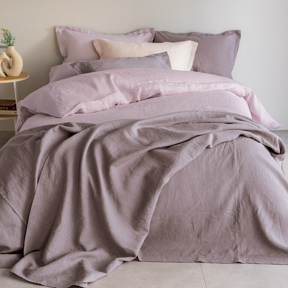 ≪シングル≫ LINEN & BASIC リネン100%カバーリング マルチフラットシーツ ベッドシーツ ボックスシーツ 布団カバー シーツ 560409