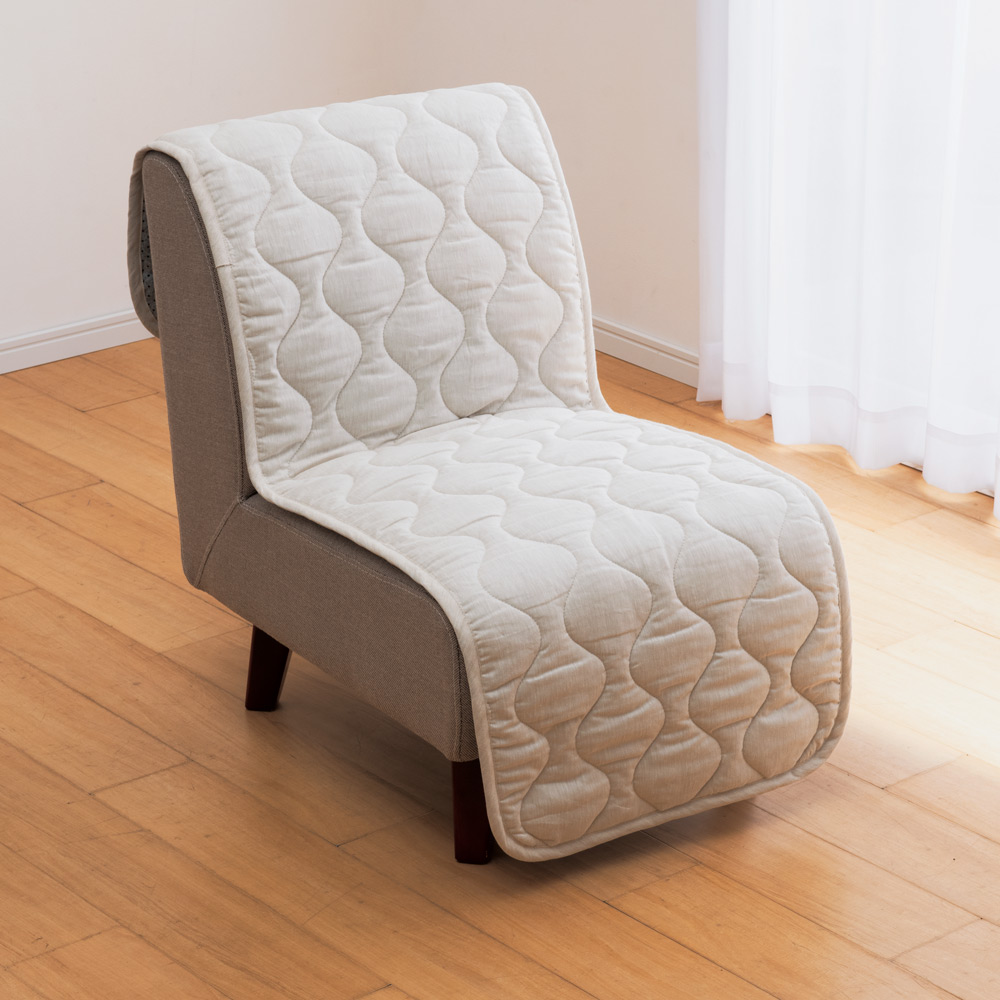 ≪1人掛・アームなし≫ 洗える綿麻混ソファカバー 人掛けソファーカバー ソファーカバー 562705