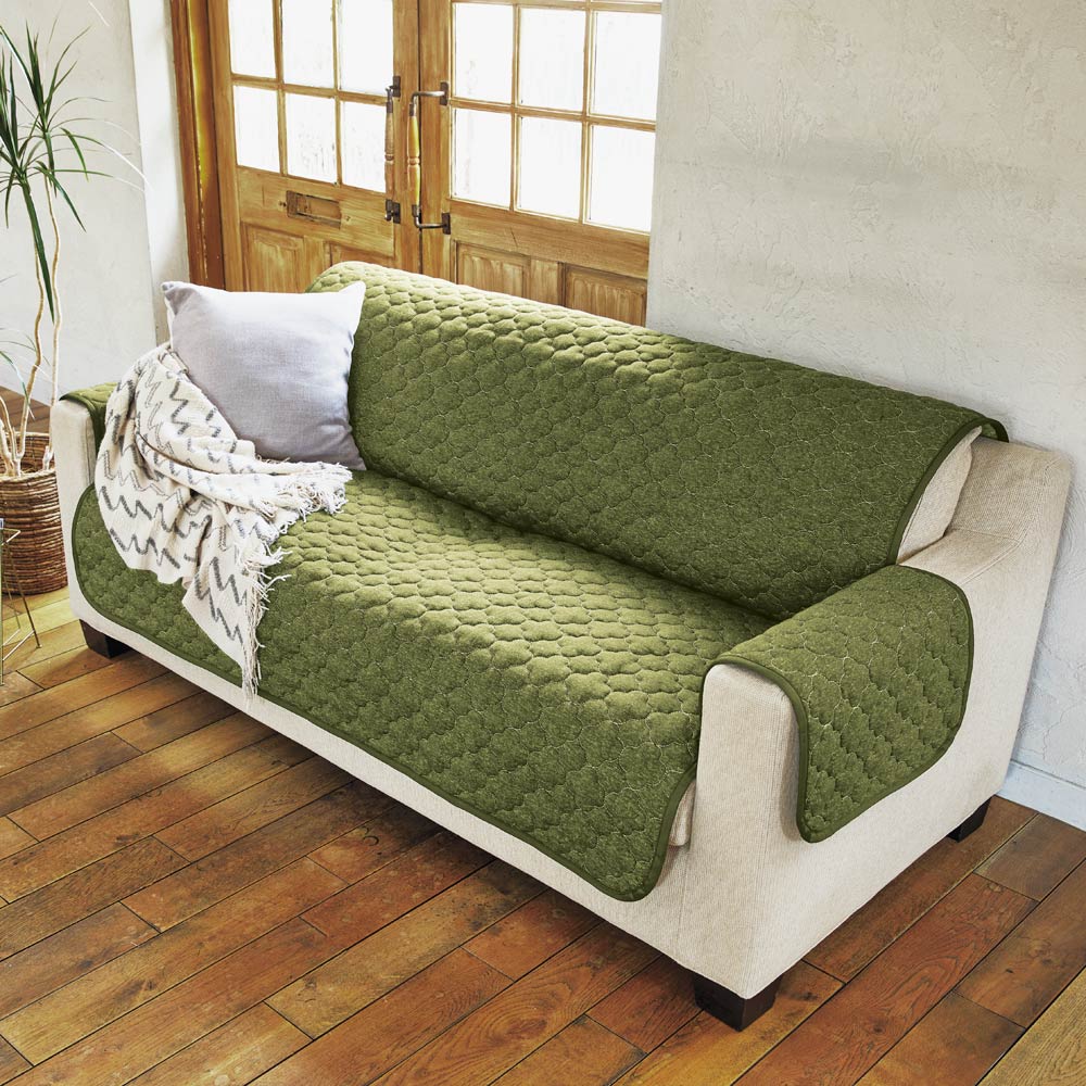 ≪2.5人掛 座面幅約130cm≫メランジソファカバー アーム付き 人掛けソファーカバー ソファーカバー 563003