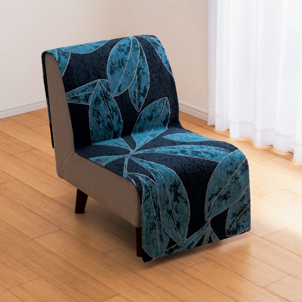 ≪1人掛 約53×175cm≫ イタリア製ジャカード織ソファカバー〈ボタニコ〉 人掛けソファーカバー ソファーカバー 563107