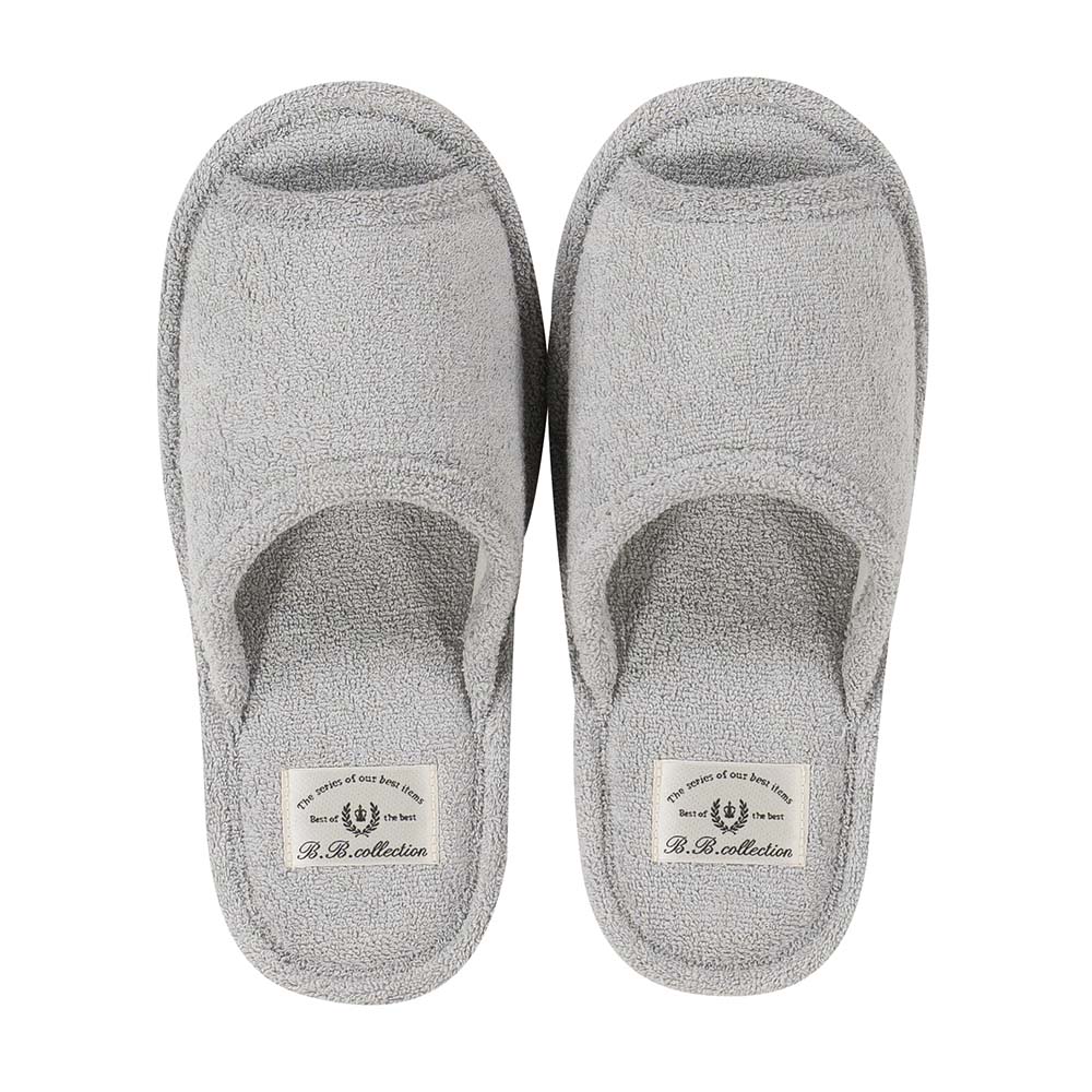 クッショニート イレタリー スリッパ1足(内寸約26cm) スリッパ ルームシューズ タオル 563326