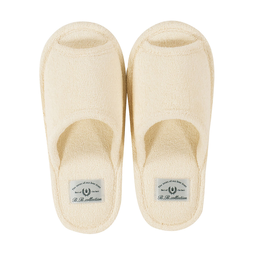 クッショニート イレタリー スリッパ1足(内寸約26cm) スリッパ ルームシューズ タオル 563326