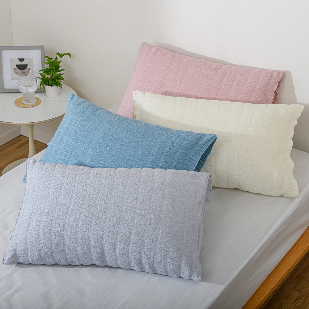 とろり、くしゅふわ テンセル(TM)モダール繊維混タオル寝具シリーズ ピローケース 普通判(1枚) 枕カバー ピローケース 布団カバー シーツ 560908