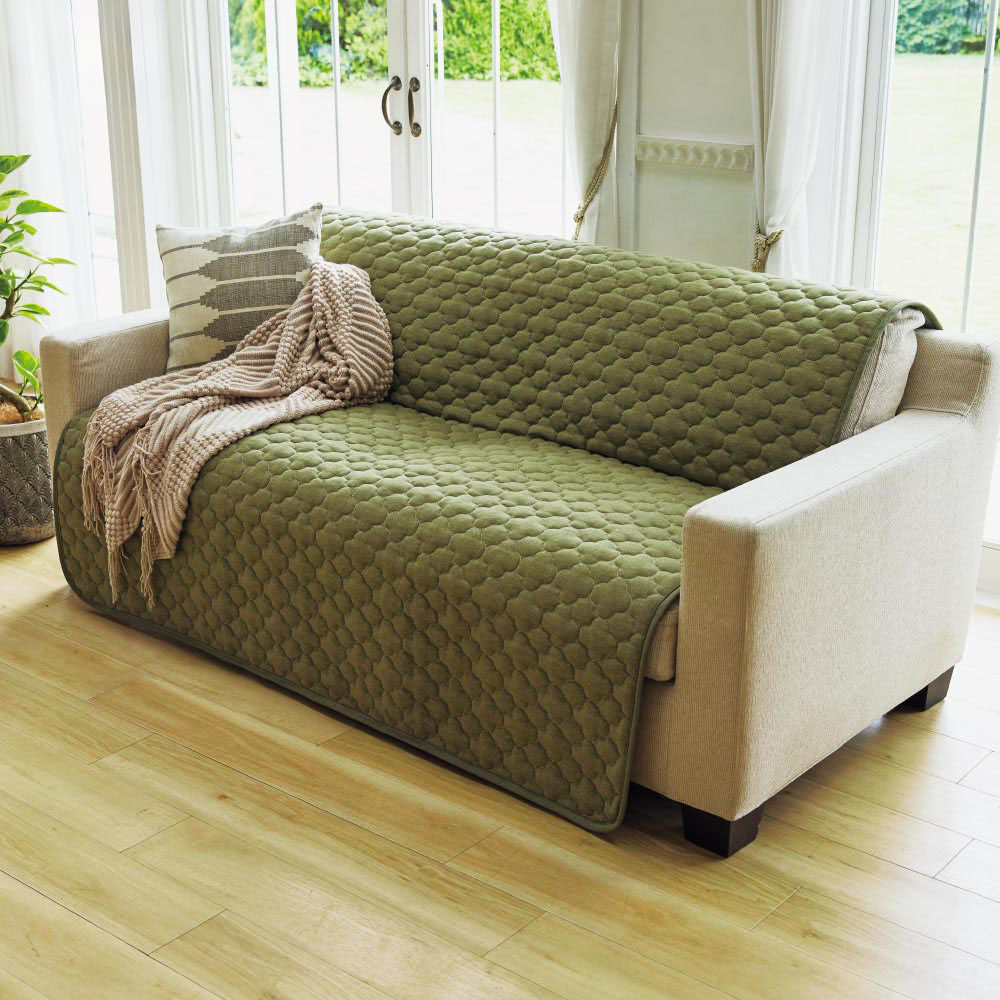 ≪2人掛 約100×160cm≫メランジソファカバー アームなし 人掛けソファーカバー ソファーカバー 563006