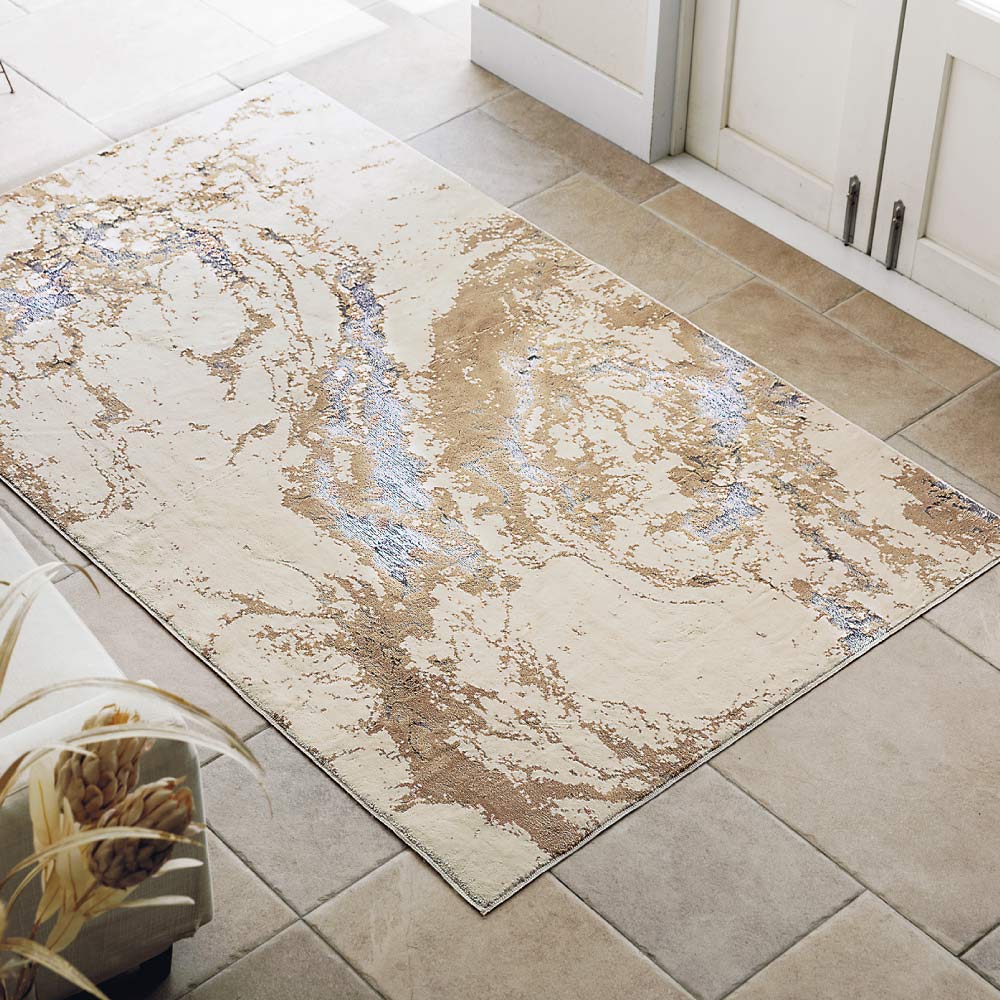 Grandex（グランデックス） ウィルトン織ラグ  スクエア（約120×200cm） 洗えるラグ カーペット ラグ マット 563022