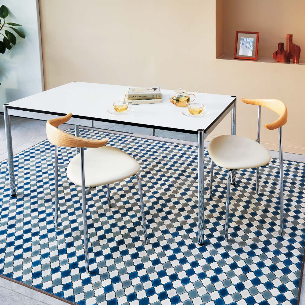 ≪約180×300cm≫ サンゲツ クッションフロア ダイニングラグ ラグ 絨毯 カーペット マット 563204