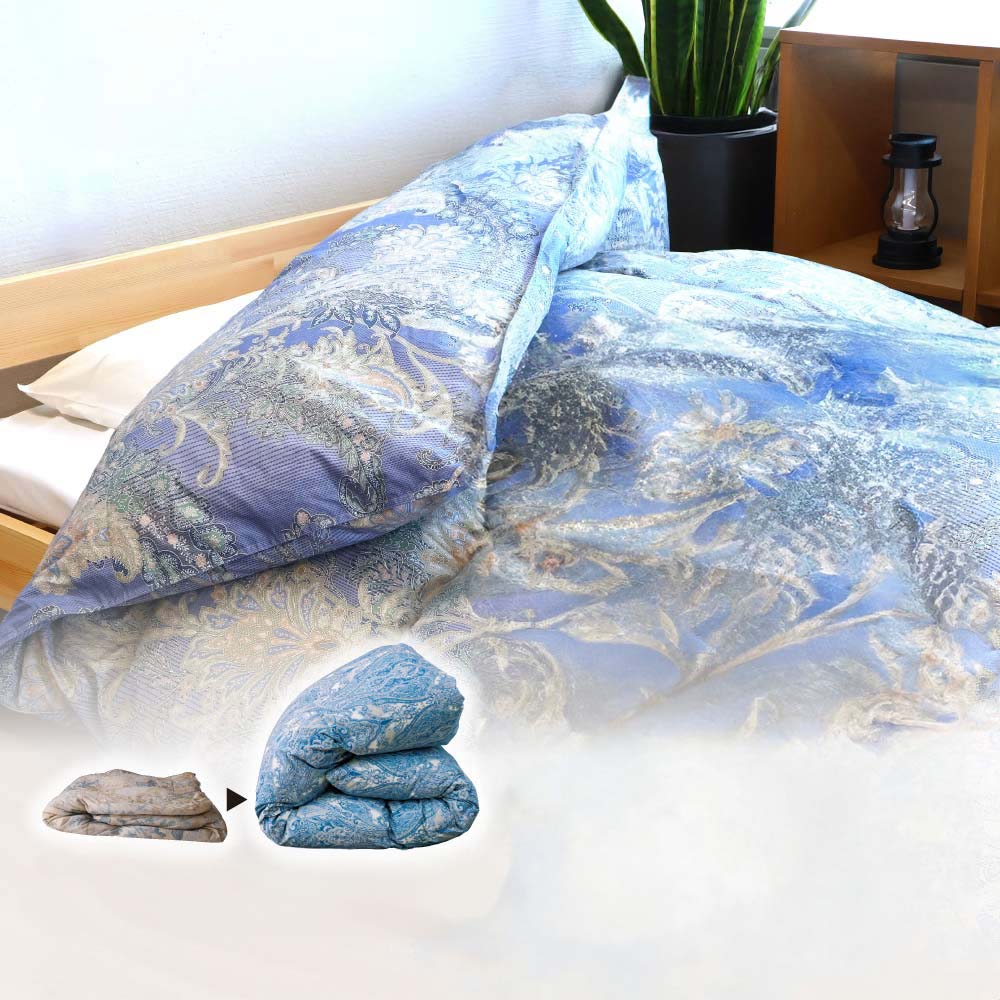 創業明治14年花嫁わた羽毛布団フルリフォームシリーズ プレミアムコース シングル 布団クリーニング リフォーム 送料無料 564607