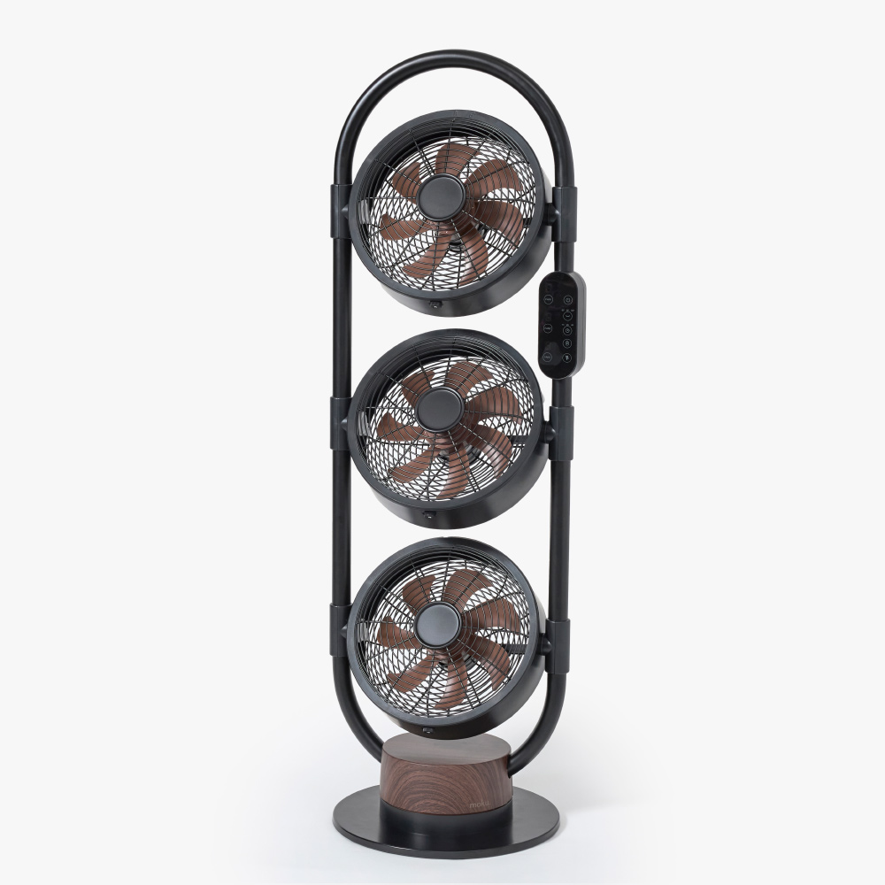 moku 3連マルチファン 冷房器具 扇風機 サーキュレーター 季節家電 生活家電 570104