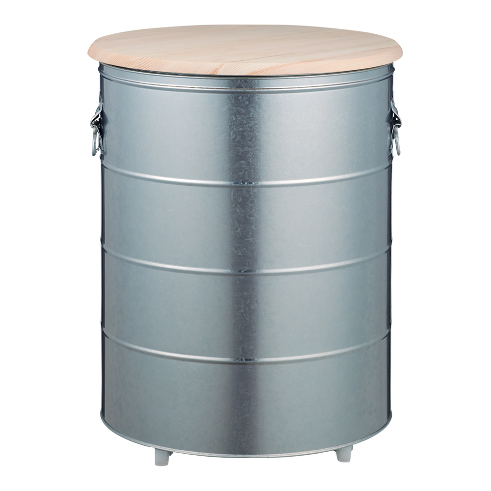 ≪30kgタイプ(キャスター付き)≫ OBAKETSU/オバケツ 檜フタの米びつ 米びつ ライスストッカー 580415