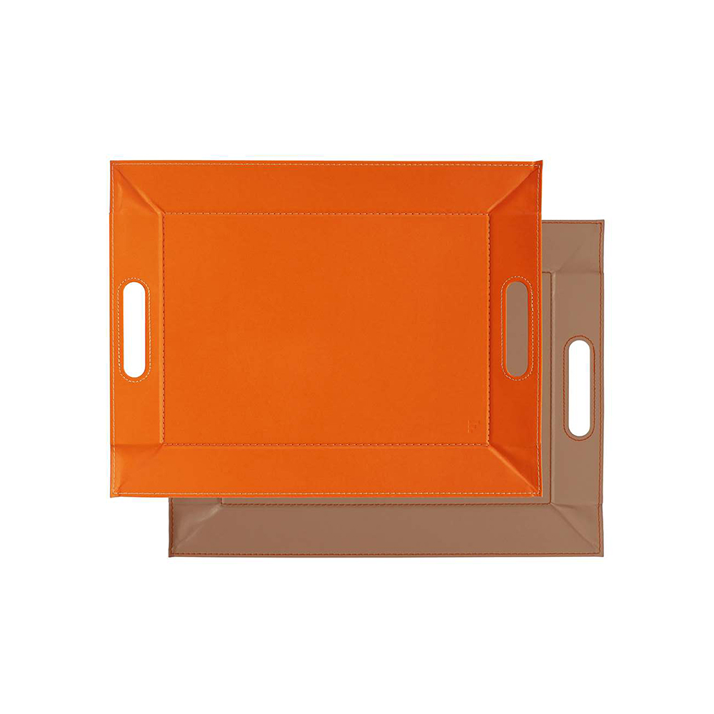 ランチョンマットになるトレー(リバーシブル) 小 2枚組 テーブルクロス ランチョンマット 580807