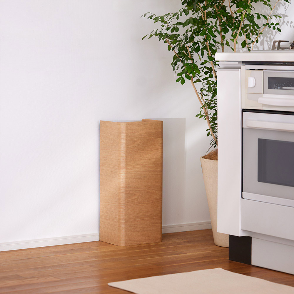 日本製 曲木仕上げの消火器カバー 日用品 便利グッズ 生活雑貨 582126