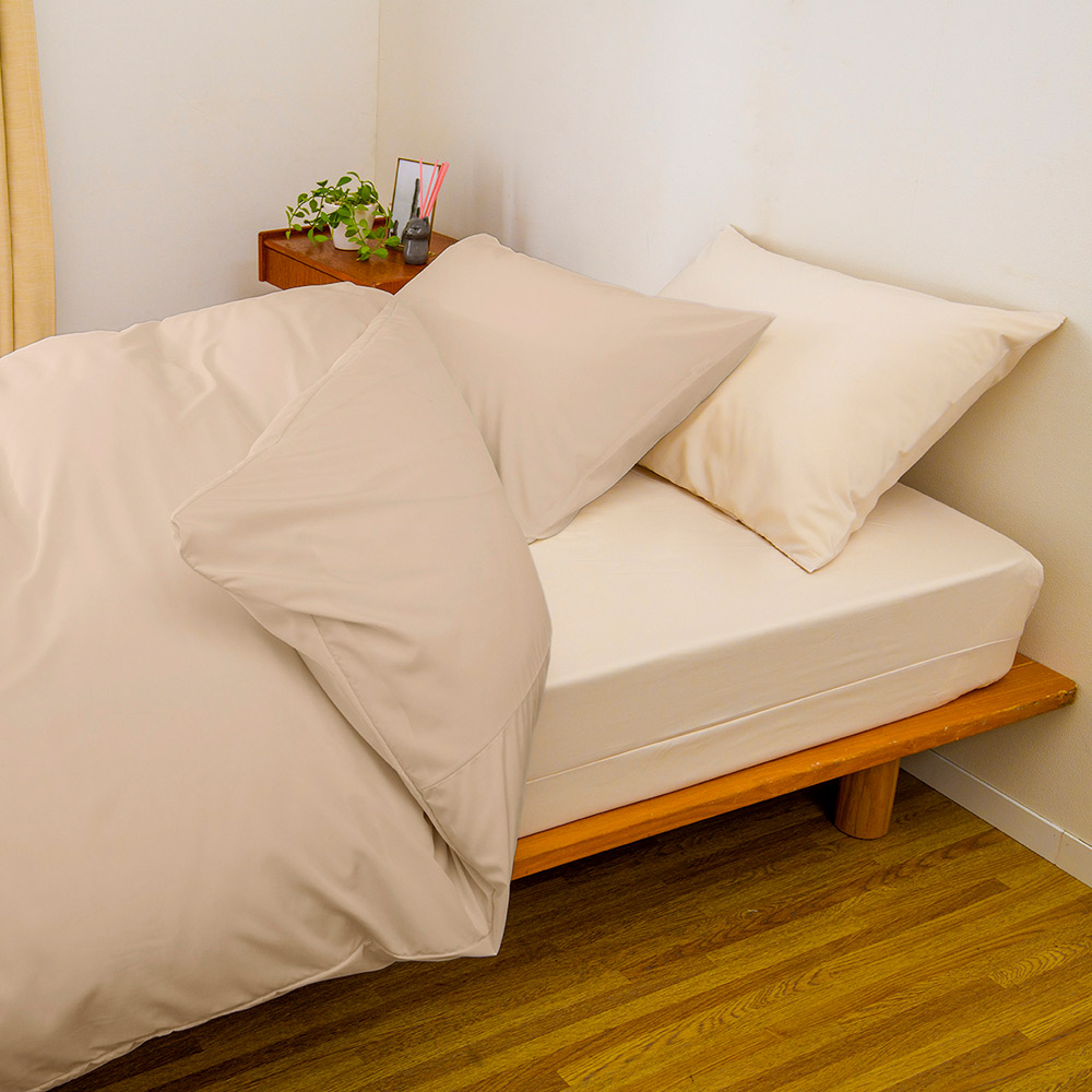 ミクロガード（R）シーツ＆カバーシリーズ スタンダード ピローケース 普通判（1枚） 枕カバー ピローケース 布団カバー シーツ 584119