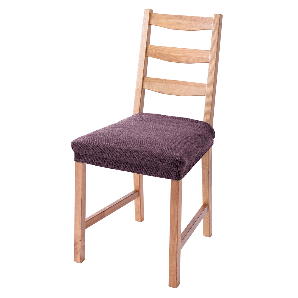 スペイン製カバー〈セビリア〉 チェアカバー（同色2枚組）  座面カバー・Bタイプ チェアカバー 椅子カバー 座椅子カバー ソファーカバー 584609