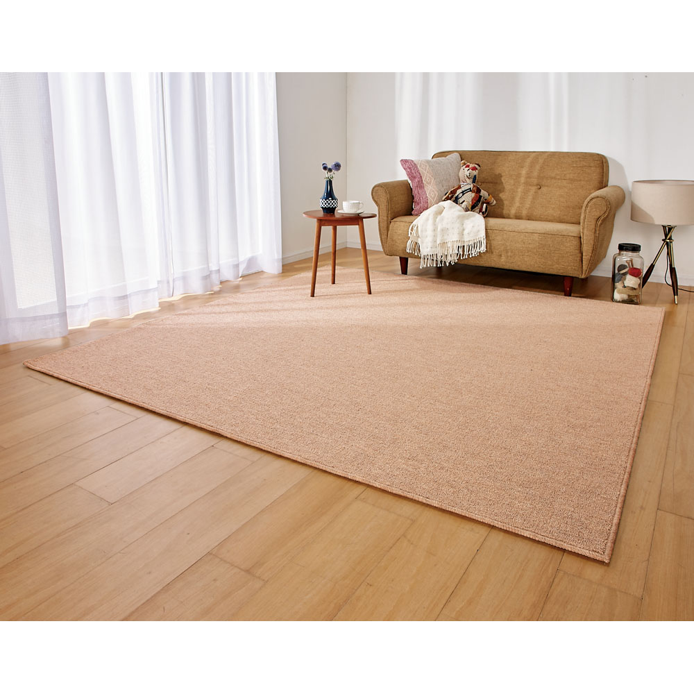 ≪約140×200cm≫ ウール100%ラグ カバー カーペット ラグ マット 585011