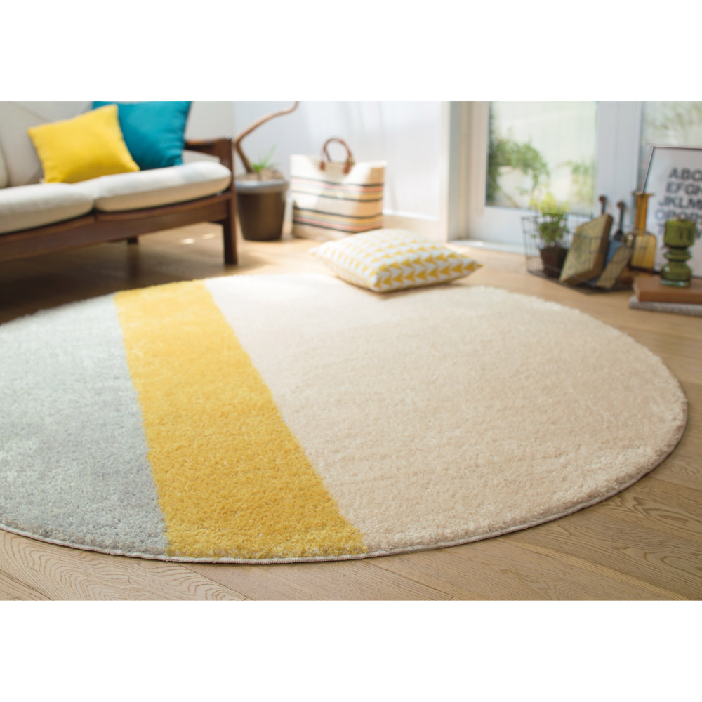 ≪オーバル 約130×190cm≫ 防ダニ洗えるラグ 洗えるラグ カーペット ラグ マット 585020