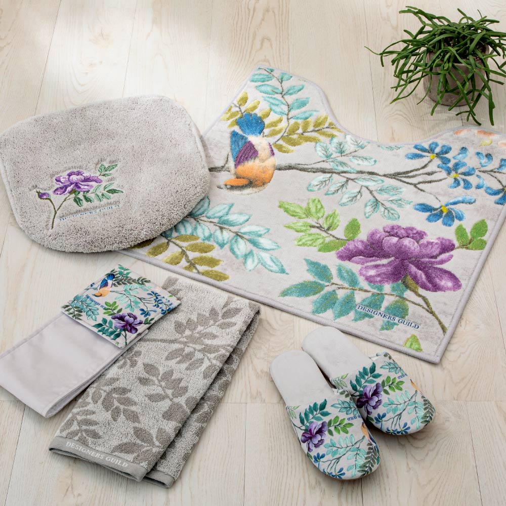 デザイナーズ・ギルド〈ポーセリン〉スリッパ1足 トイレペーパーホルダー スリッパ トイレ用品 585225