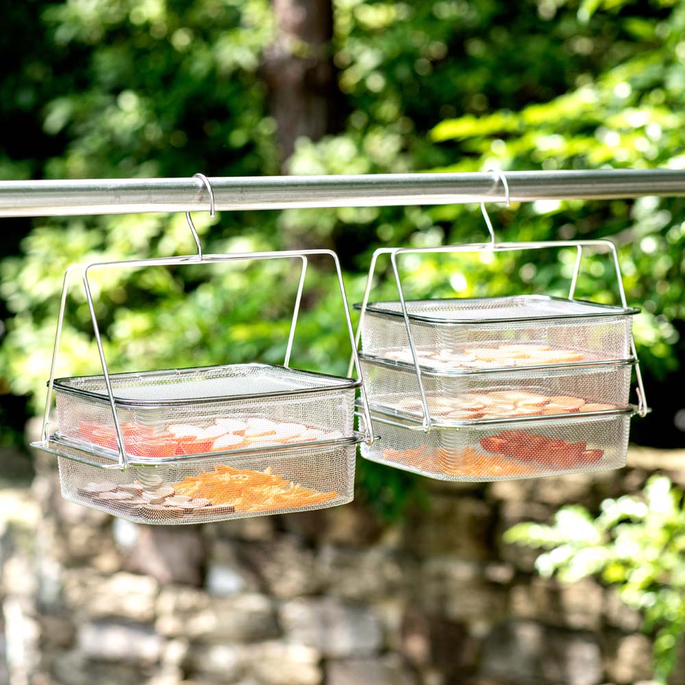 ≪2段≫ 家事問屋 干しかご キッチンツール 580307