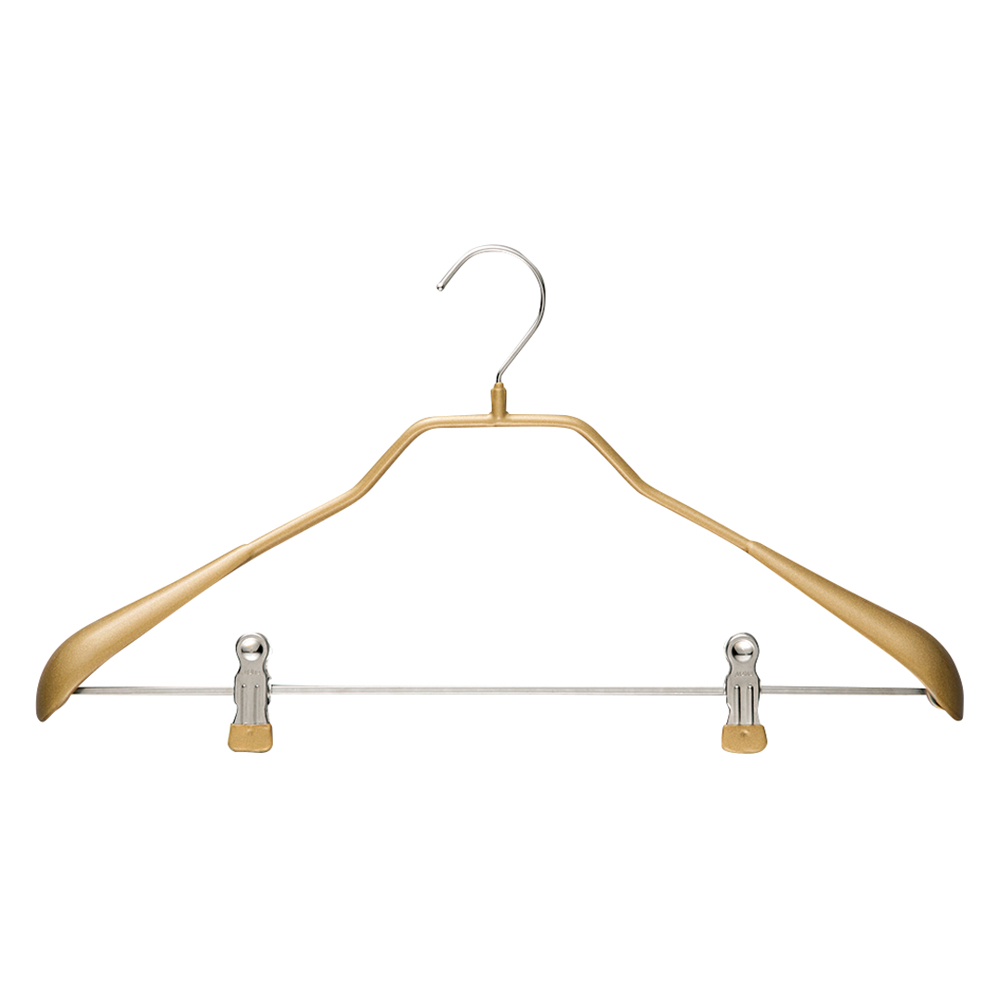 MAWA/マワ ハンガー ピンチ付きボディーフォーム 5本組 衣類ハンガー スカート スラックスハンガー 衣類収納 581309