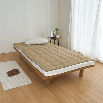 ≪シングル≫朝が違う。敷布団の決定版！ ブレスエアー（R）3つ折り