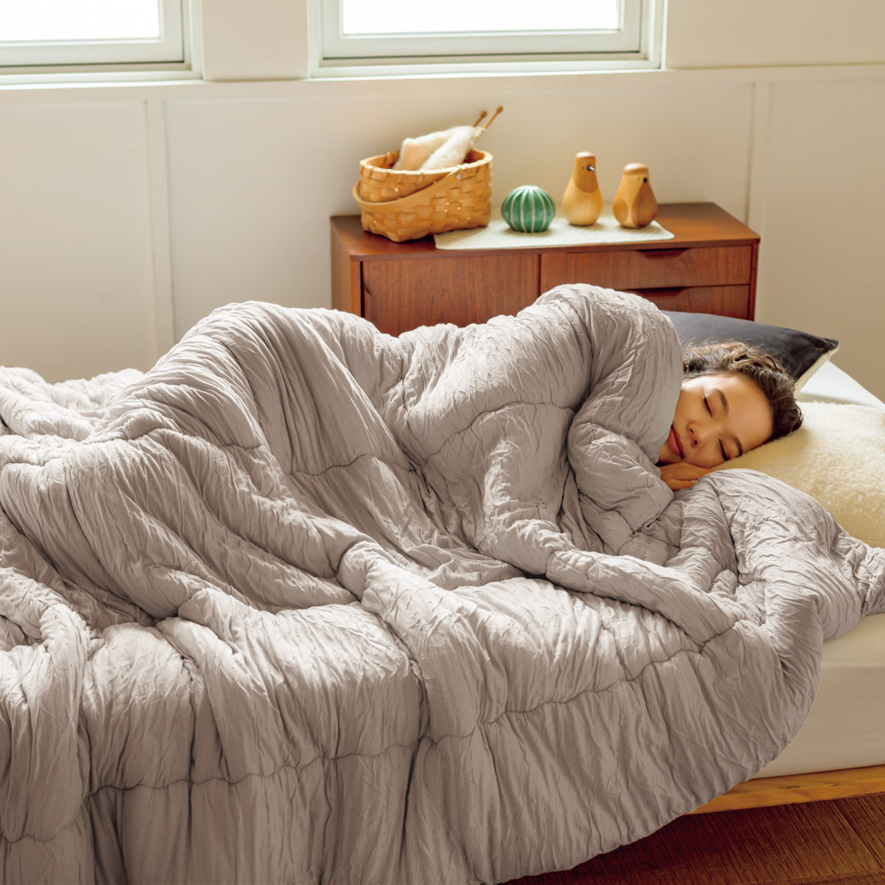 ≪セミダブル≫とろふわ触感のテンセルTM繊維シリーズ コンフォーター（肌掛け布団） 肌掛け布団 ダウンケット 583103