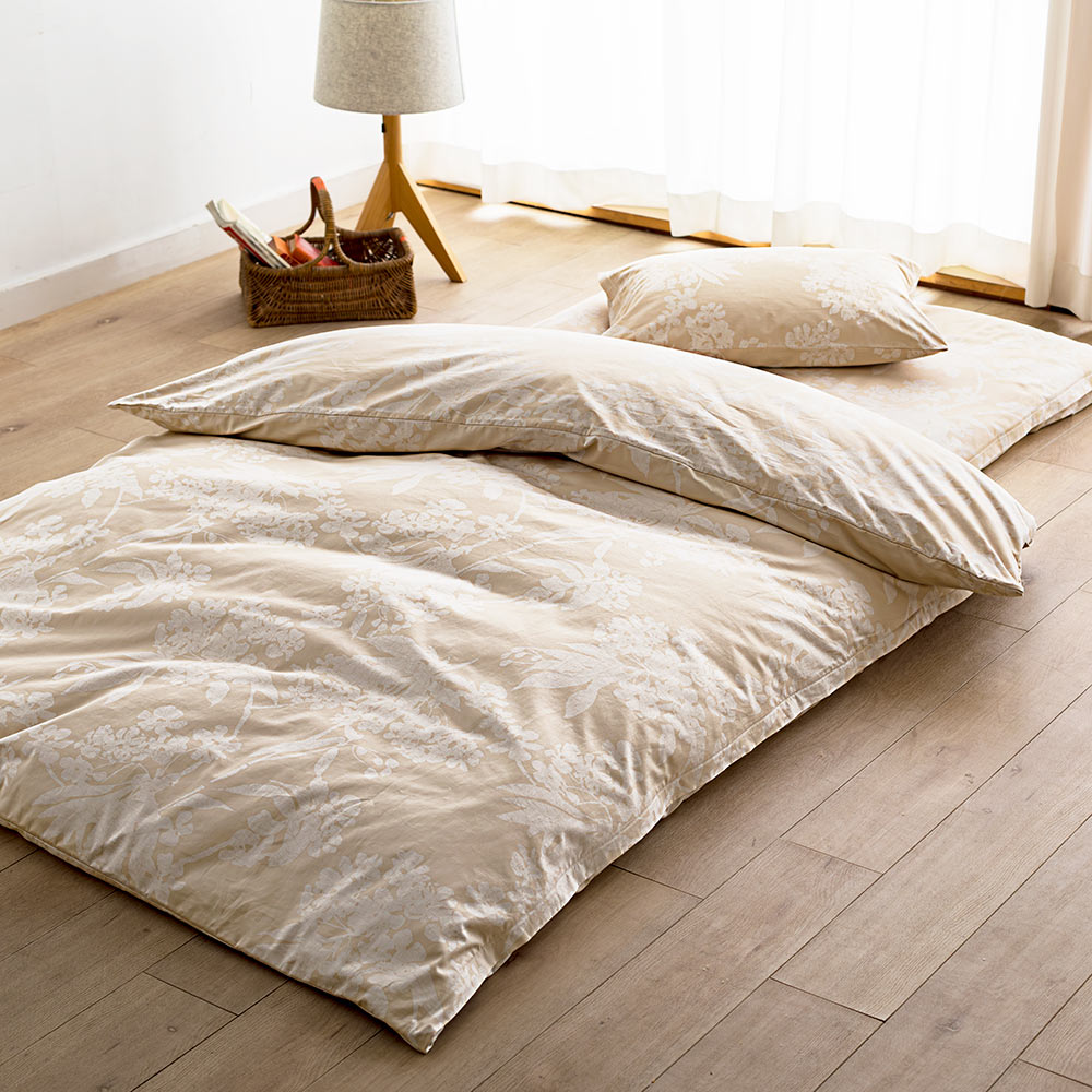 綿100%生地のダニゼロックシーツ&カバー お得な敷布団用シングル3点セット 布団カバーセット 布団カバー シーツ 584015