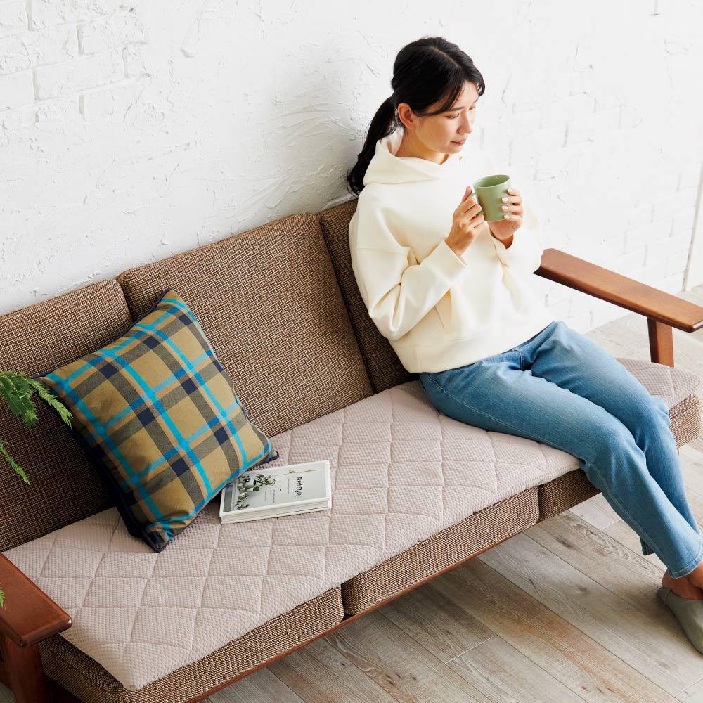 ≪約55×205cm≫ ブレスエアー(R)マルチパッド 椅子 カバー類 584731