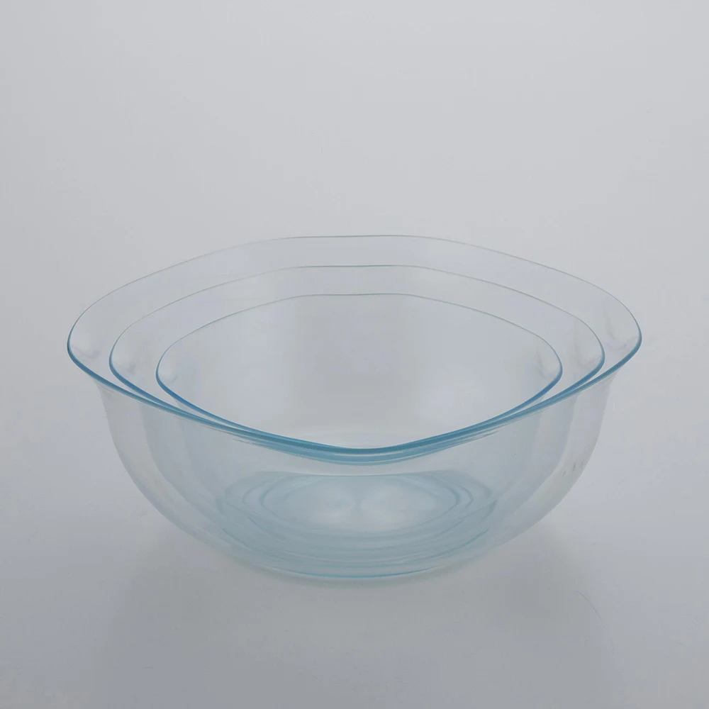 電子レンジOK!割れにくい耐熱クリアボウル 3サイズセット キッチンツール 620710