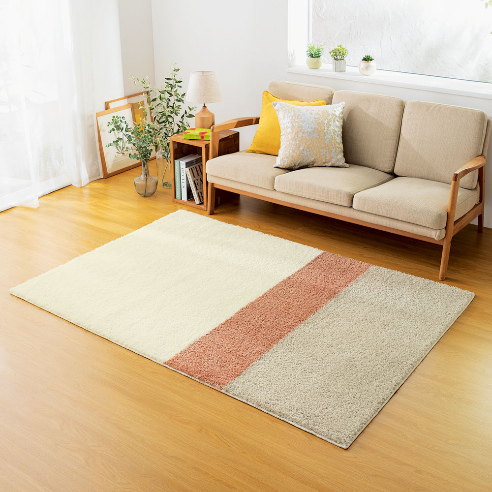 ≪約190×240cm≫ 防ダニ洗えるラグ スクエア 洗えるラグ カーペット ラグ マット 625811