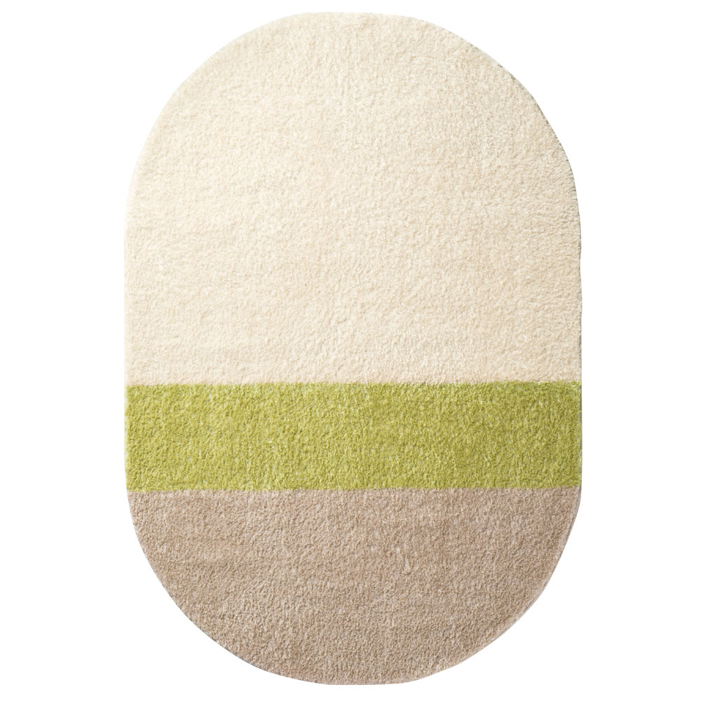 ≪オーバル 約130×190cm≫ 防ダニ洗えるラグ 洗えるラグ カーペット ラグ マット 625813