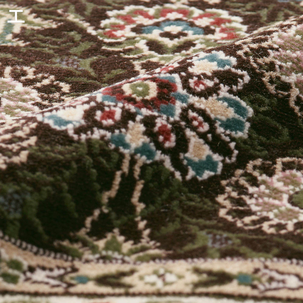 ≪長さ約440cm 幅67cm≫ ポーロ モケット織廊下敷き カーペット ラグ マット 625829