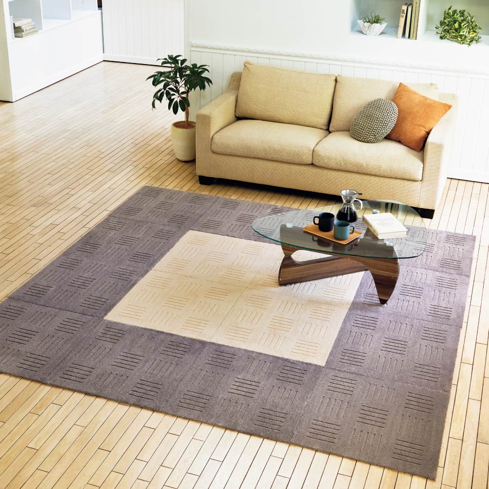 ピタプラス(R)タイルマット 約60×60cm(同色2枚組) タイルカーペット タイルマット ジョイントマット カーペット ラグ マット 625920