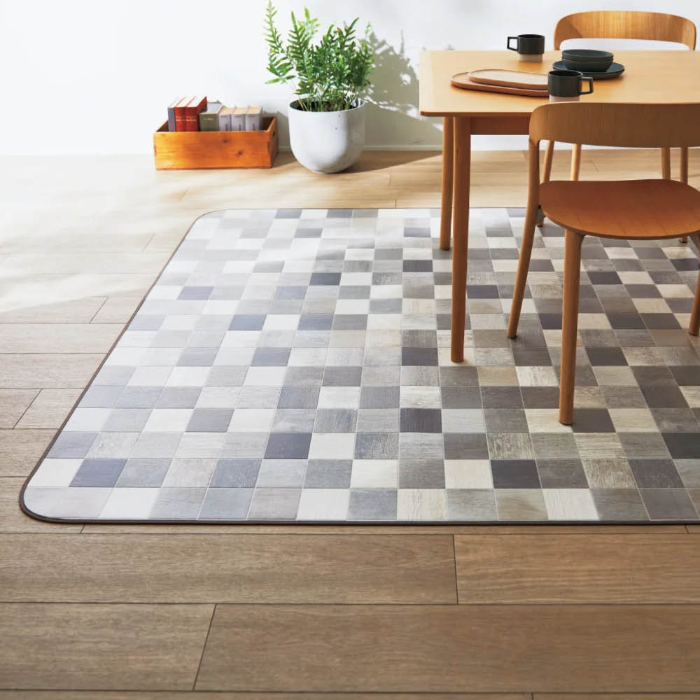 ≪約180×300cm≫ サンゲツ クッションフロア ダイニングラグ ラグ 絨毯 カーペット マット 626015