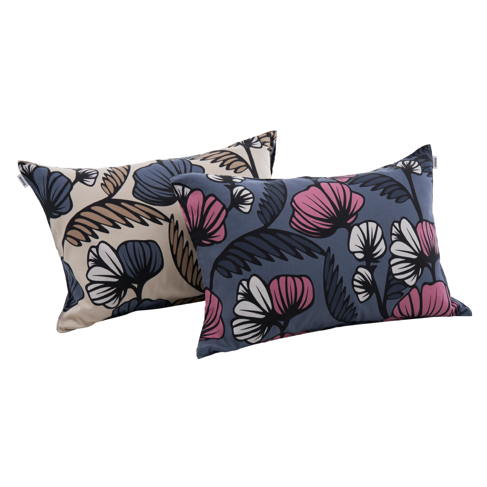 ≪普通判 43×63cm用≫ Finlayson DECO/フィンレイソン デコ カバーリング ピローケース（1枚） 枕カバー ピローケース 布団カバー シーツ 633801