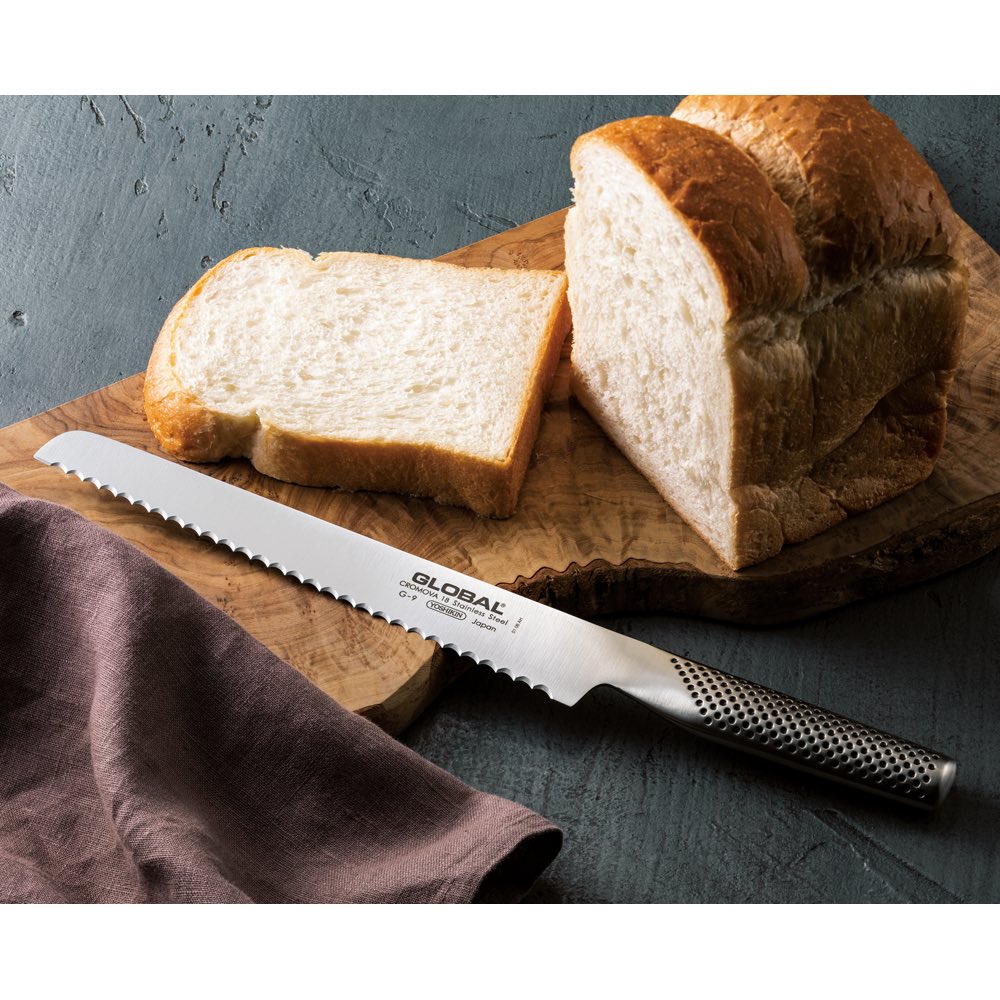 GLOBAL/グローバル パン切り包丁22cm 通販 - ディノス