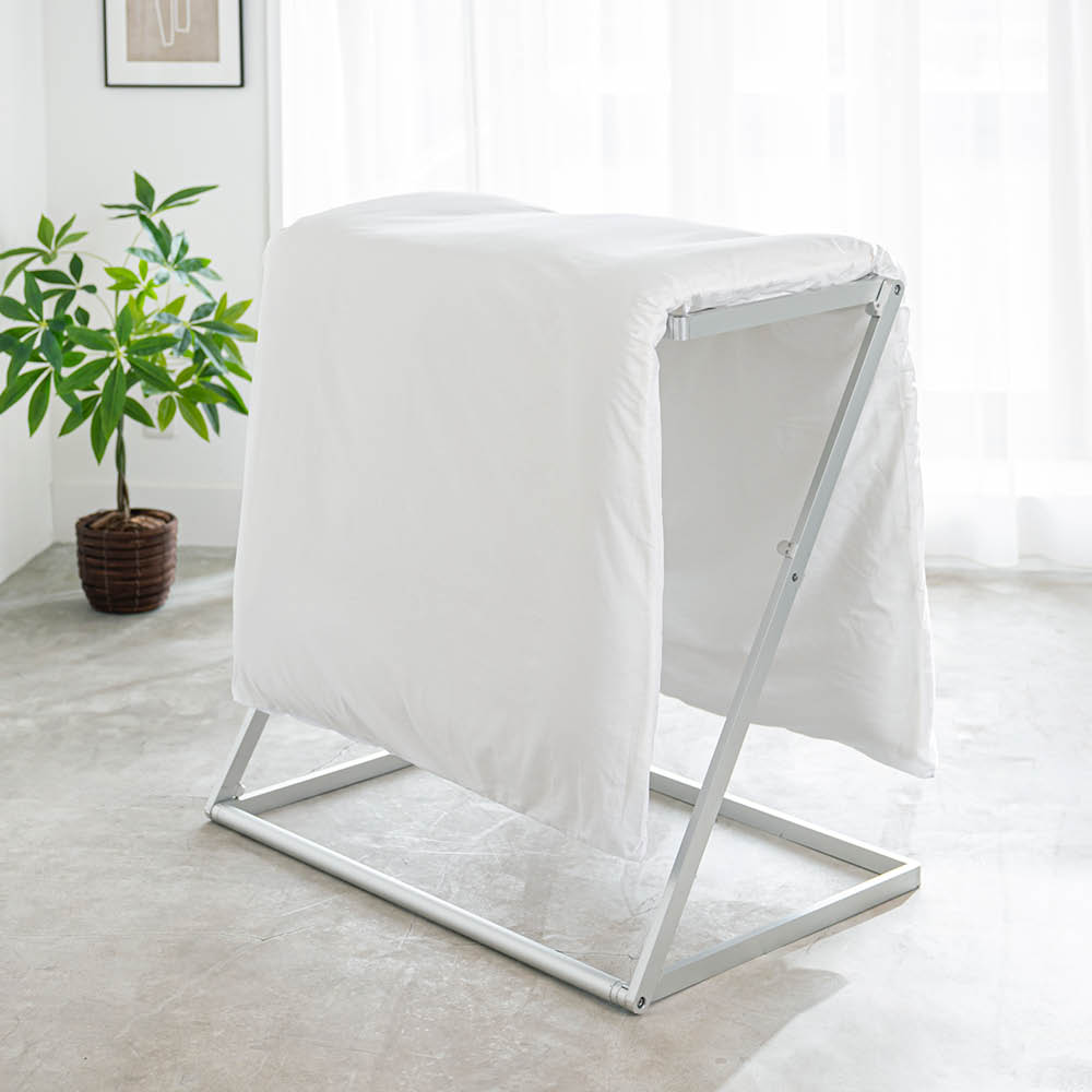 アルミ製Z型布団干し パタスリム 室内物干し 洗濯用品 物干し 621801