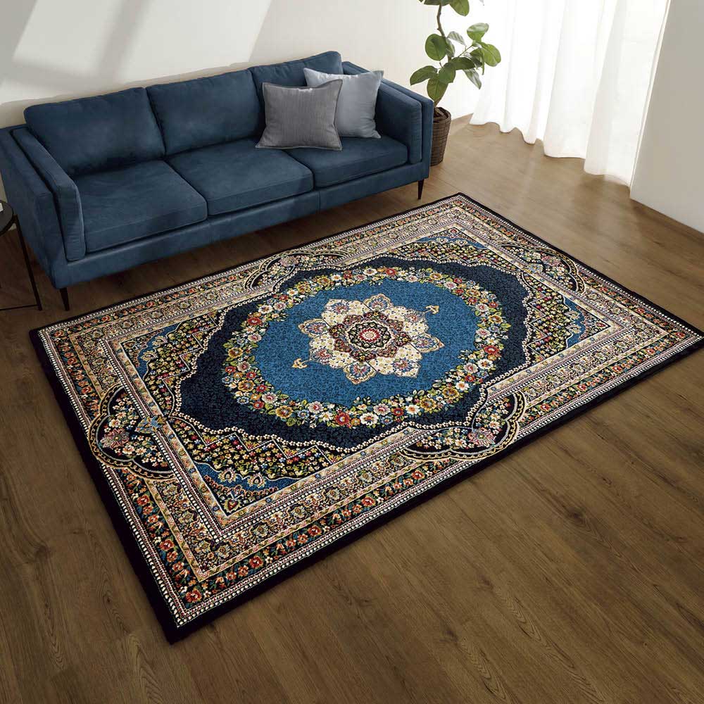 ≪約160×235cm≫ エジプト製ウィルトン織ラグ カバー カーペット ラグ マット 625706