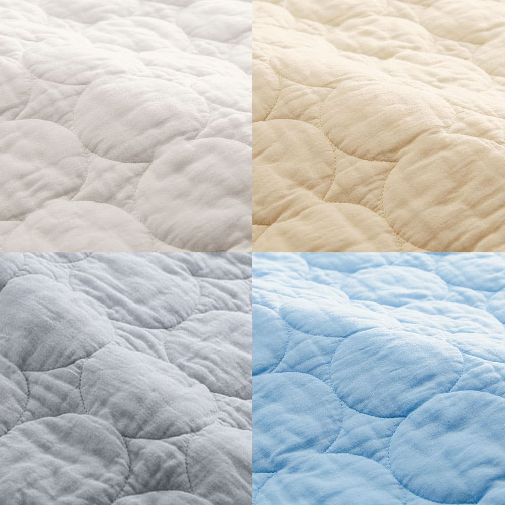 ≪掛け敷きピローケース3点セット≫ パシーマ(R)EX 無地 お得なセット シングル 646311