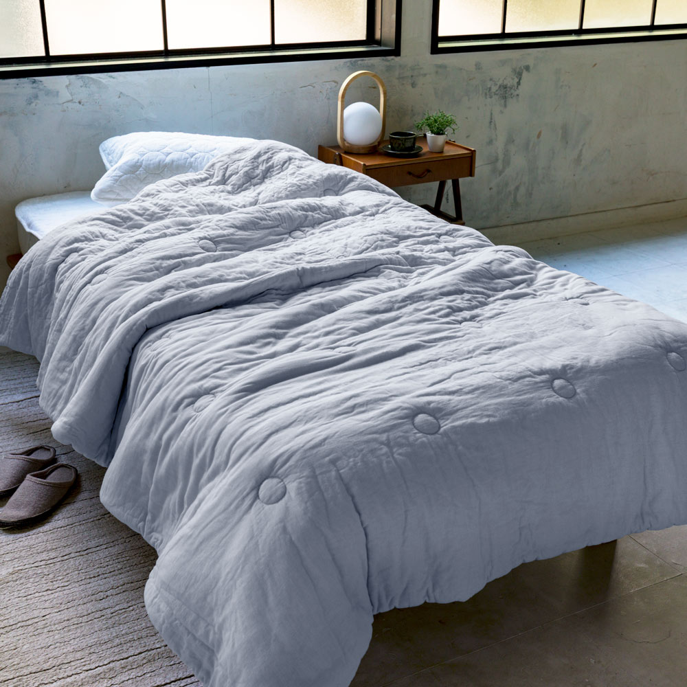 パシーマ（R）のお布団 シングルロング 日本製 ガーゼ 洗える サラサラ 暖かい 布団カバー おしゃれ 春 夏 秋 冬 肌掛け布団 ダウンケット 646404