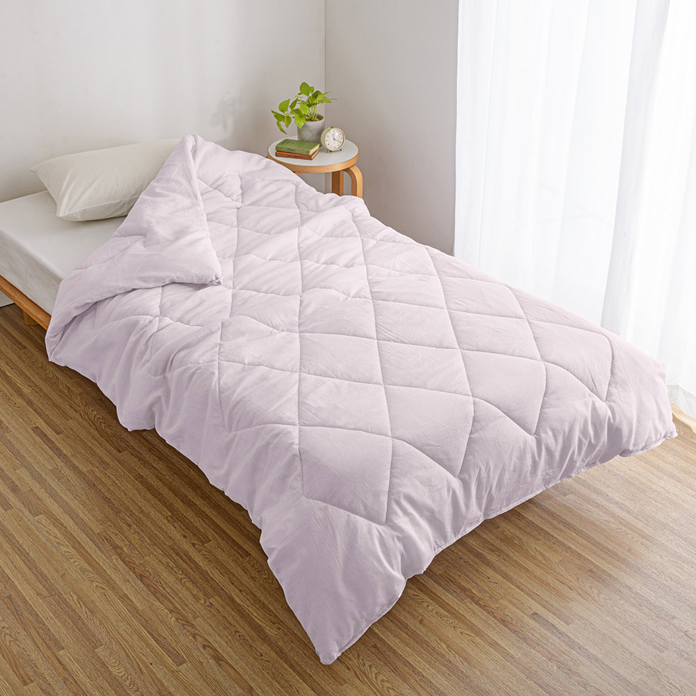 ≪シングル≫ テンセル(TM)繊維わたをガーゼで包んだ ふわふわコンフォーター(肌掛け布団) 肌掛け布団 ダウンケット 646501