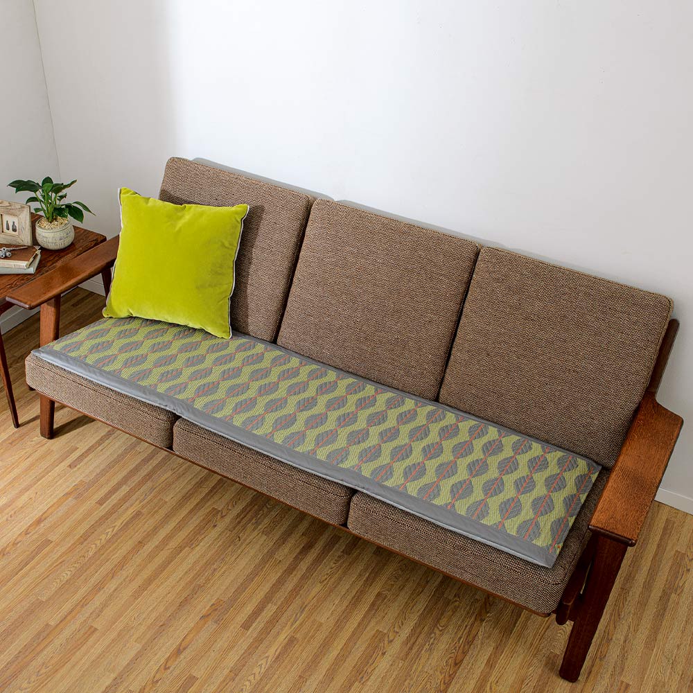 ≪2人掛用≫ い草シートクッション〈リーブス〉（厚さ約25mm） 椅子 カバー類 647527