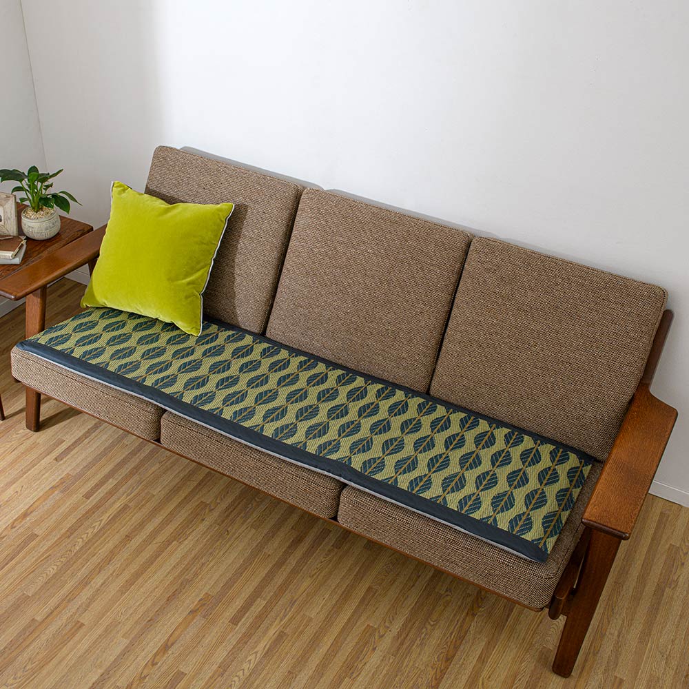 ≪3人掛用≫ い草シートクッション〈リーブス〉（厚さ約25mm） 椅子 カバー類 647528