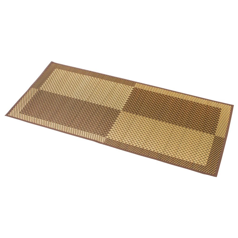 ≪ふっくら 約140×200cm≫ 紋織い草ラグ「まどか」 カーペット ラグ マット 647541