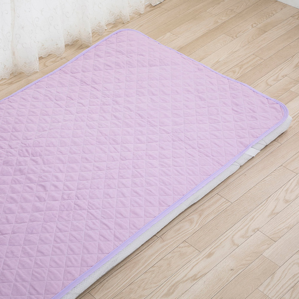 シルク真綿を和ざらしガーゼで包んだ麗しの敷きパッド シングル 敷きパッド ベッドパッド 646680