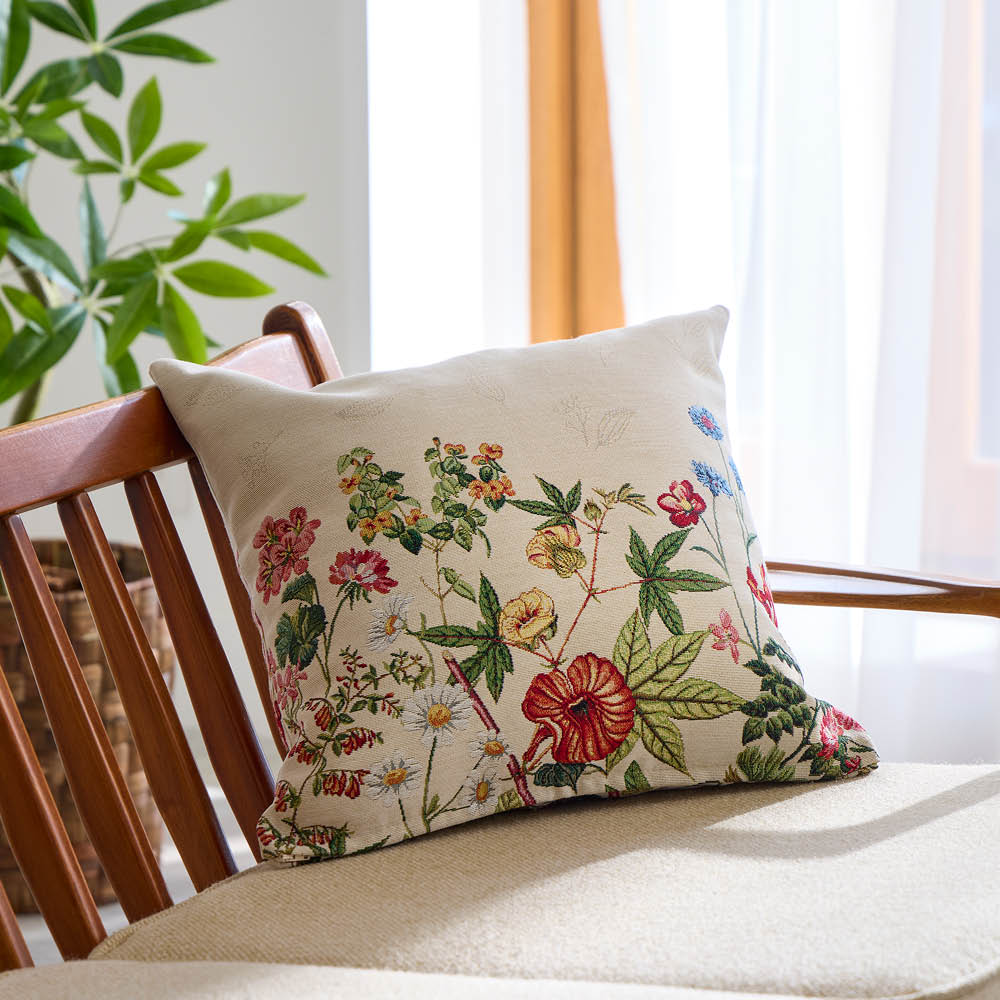 ≪カバーのみ≫ポルトガル製ジャカード織りクッションカバー カバー類 647120