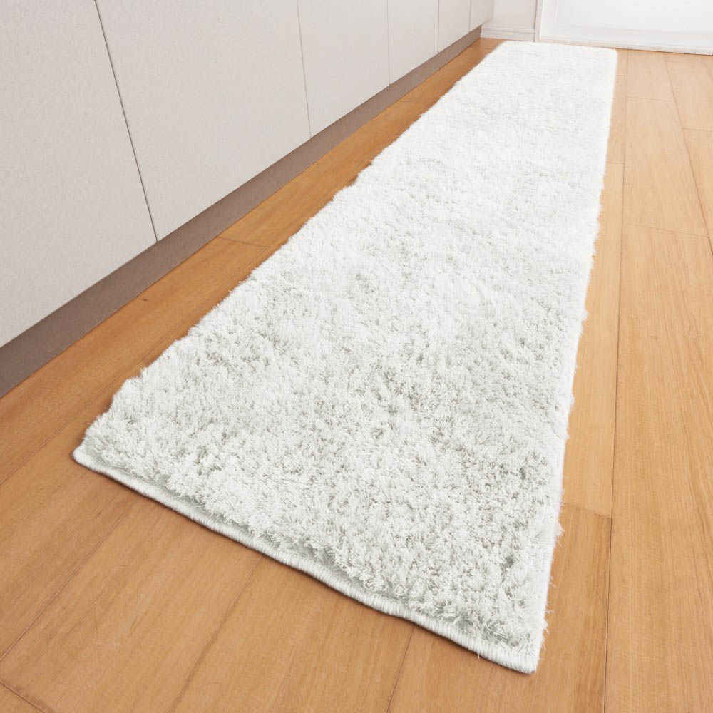 ≪約50×120cm≫ コスモトロン（R）使用 ふわふわ抗菌防臭・吸水速乾キッチンマット キッチンマット カーペット ラグ マット 654911