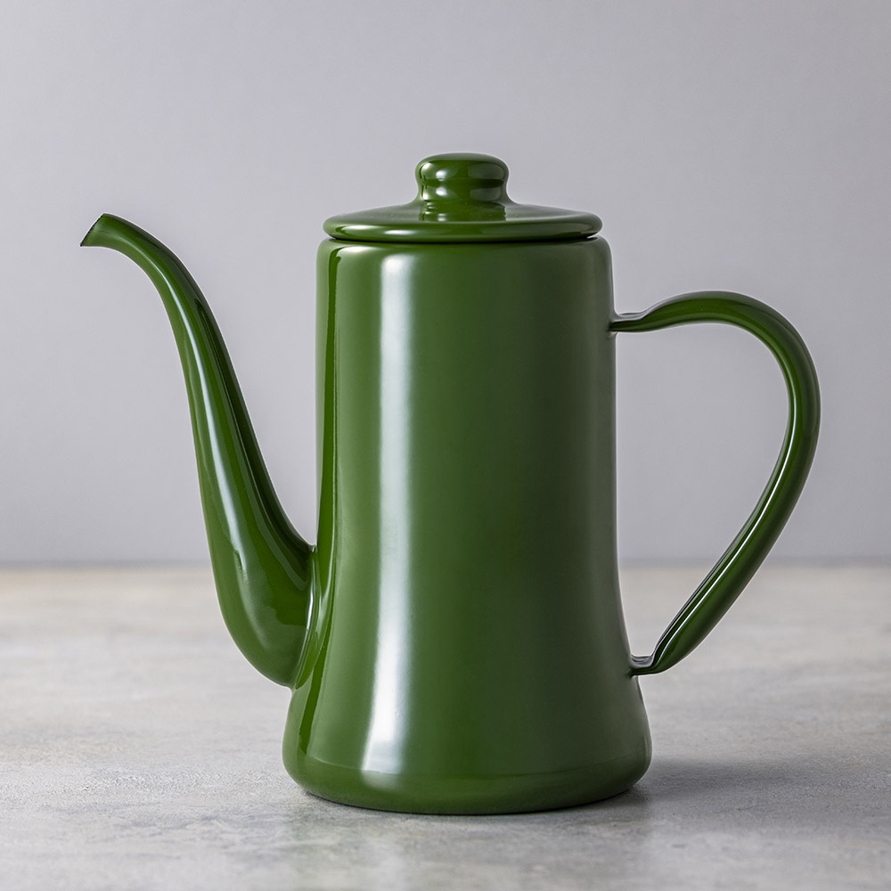 ≪0.7L≫ 月兎印×野田琺瑯 スリムポット ケトル やかん 680102