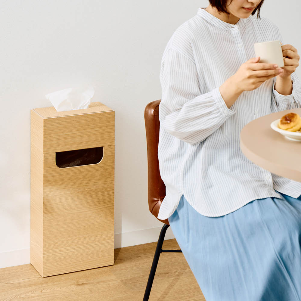 ティッシュ&ダストボックス ハイタイプ ディノスANAmall店