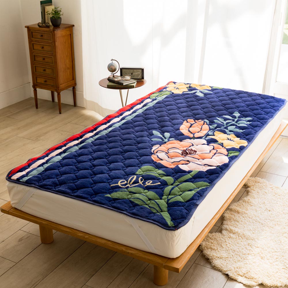 【ディノス限定販売】ELLE HOME ヒートループ(R)ハイパー 発熱敷きパッド シングル 敷きパッド ベッドパッド 683182