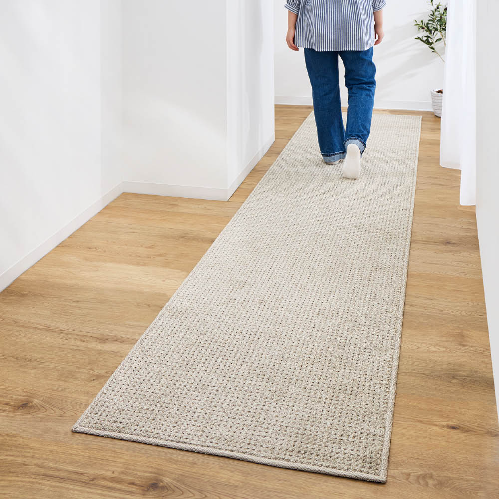 ≪約70×240cm≫ 消臭・抗菌ファブリーズカーペット 廊下敷きタイプ カーペット ラグ マット 684527